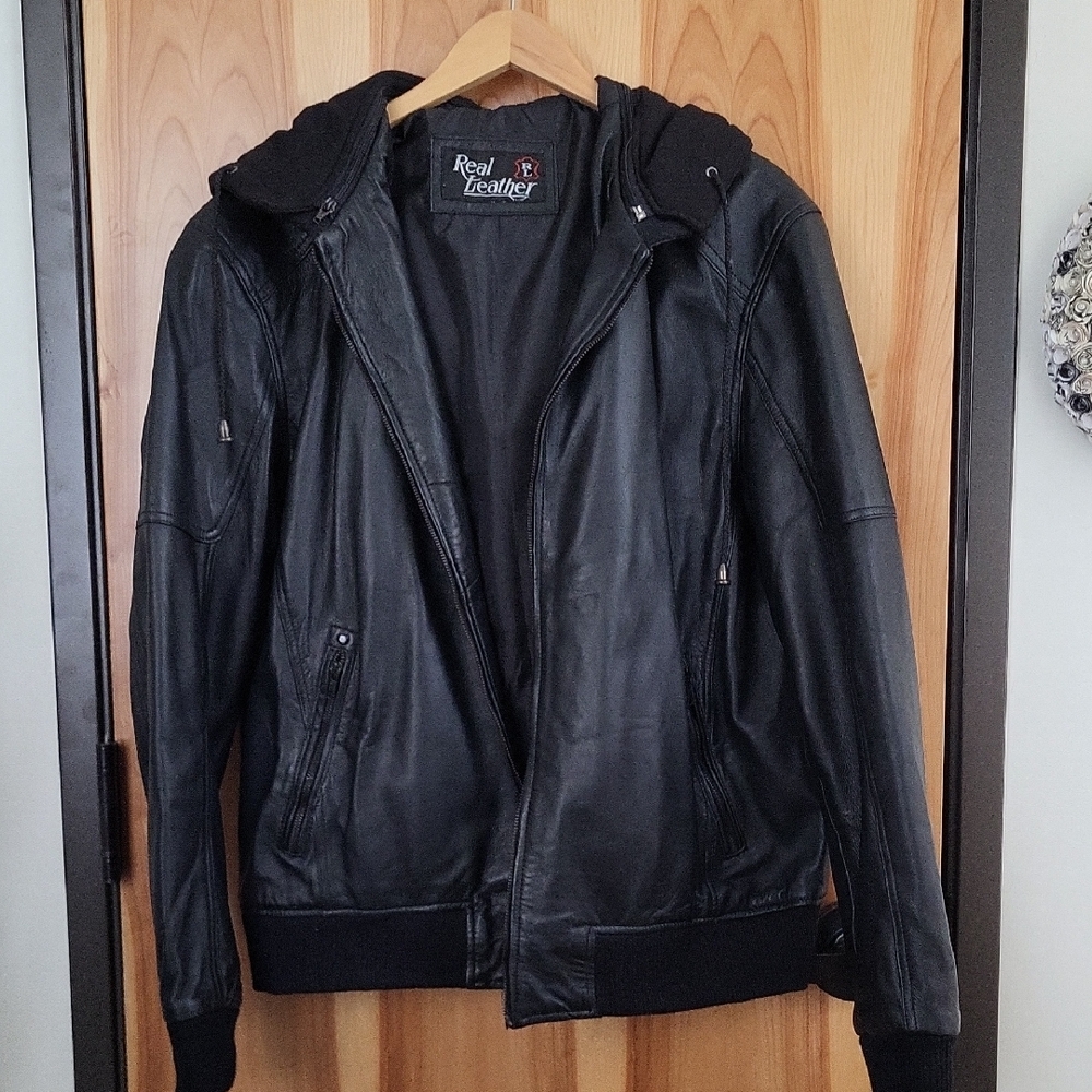 Real Leather Men's Leather Jacket